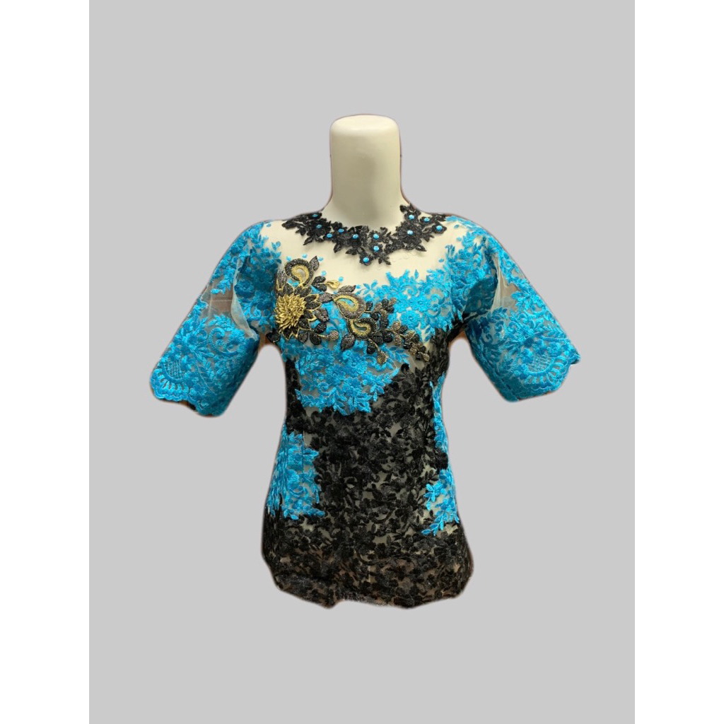 kebaya wisuda / graduation |kebaya modern biru