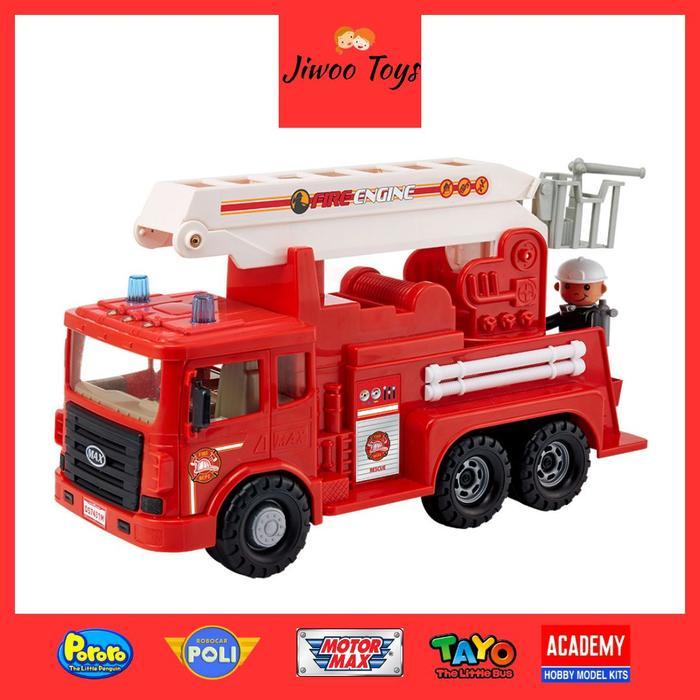 Daesung Truk Fire Engine /Truk Pemadam Friction Car 959-1