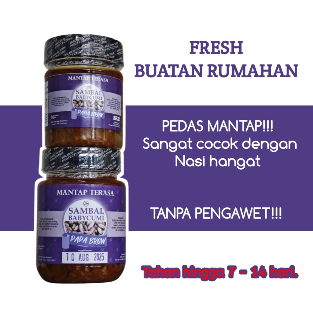 

SAMBAL BABY CUMI PAPA BROW