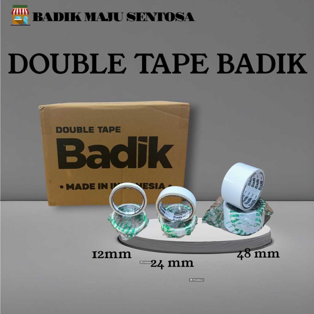 

[Pcs] DOUBLE TAPE BADIK UKURAN KECIL,SEDANG DAN BESAR READY MAKASSAR
