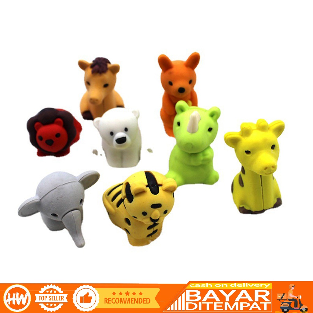 

HaiWai COD Penghapus Motif Binatang Lucu Keren / Eraser Karakter STY34
