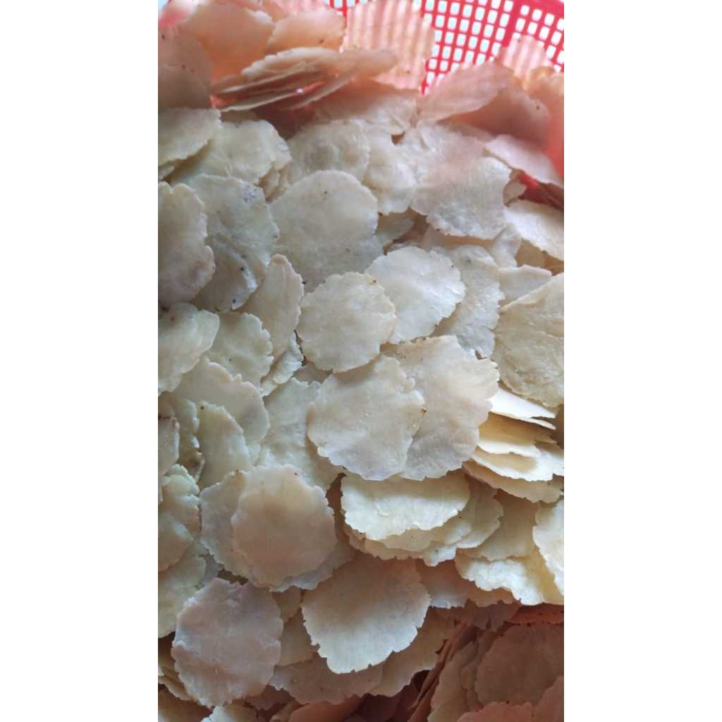 

Emping Melinjo Mentah Tipis Kwalitas PREMIUM Siap Goreng