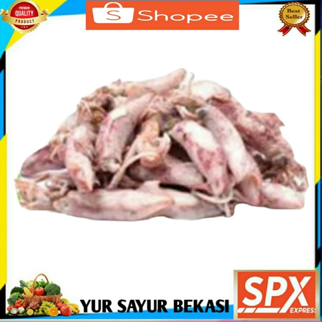 

Cumi Asin Kualitas Super 500g.