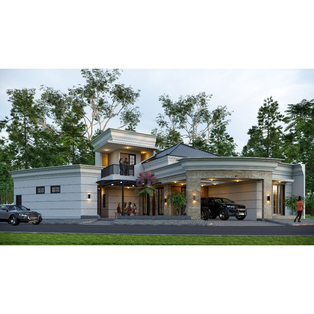 JASA DESAIN RUMAH KLASIK MODERN 25RB/METER PERSEGI | Desain Arsitektur Rumah & Restaurant | Pemakaia