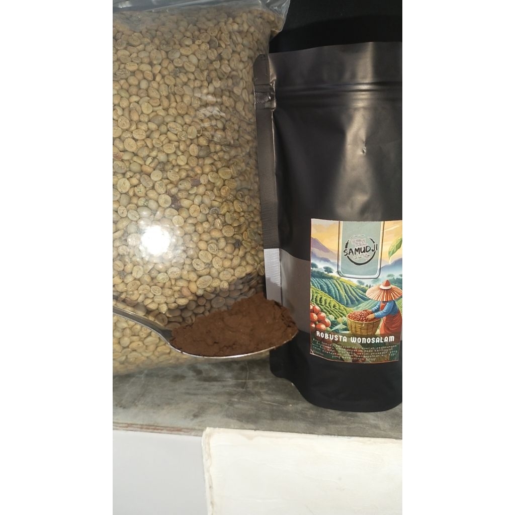 

bubuk kopi robusta murni