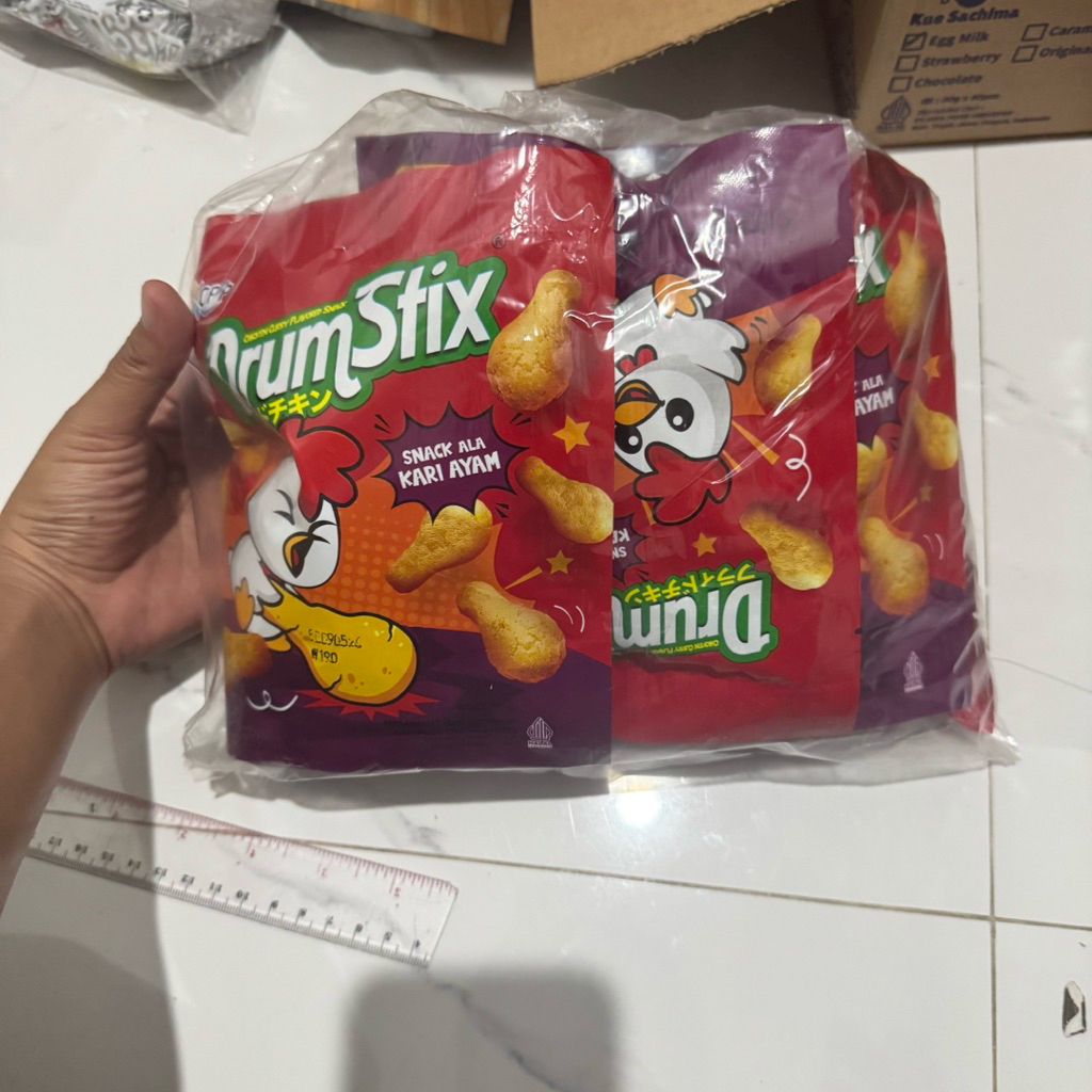 

Drum stik kari ayam snak murah dan juga renyah (beli satu pack lebih murah)