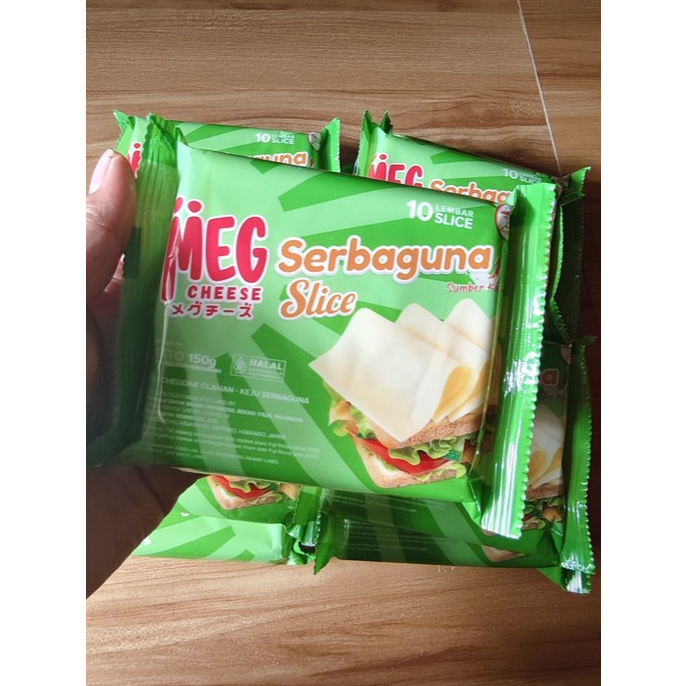 

PROMO SUPER MURAH MEG KEJU SERBAGUNA SLICE 150GR ISI 10PCS