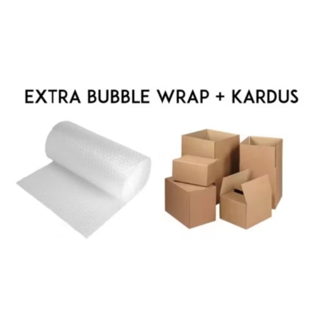 

EKSTRA BUBBLE WRAP + KARDUS