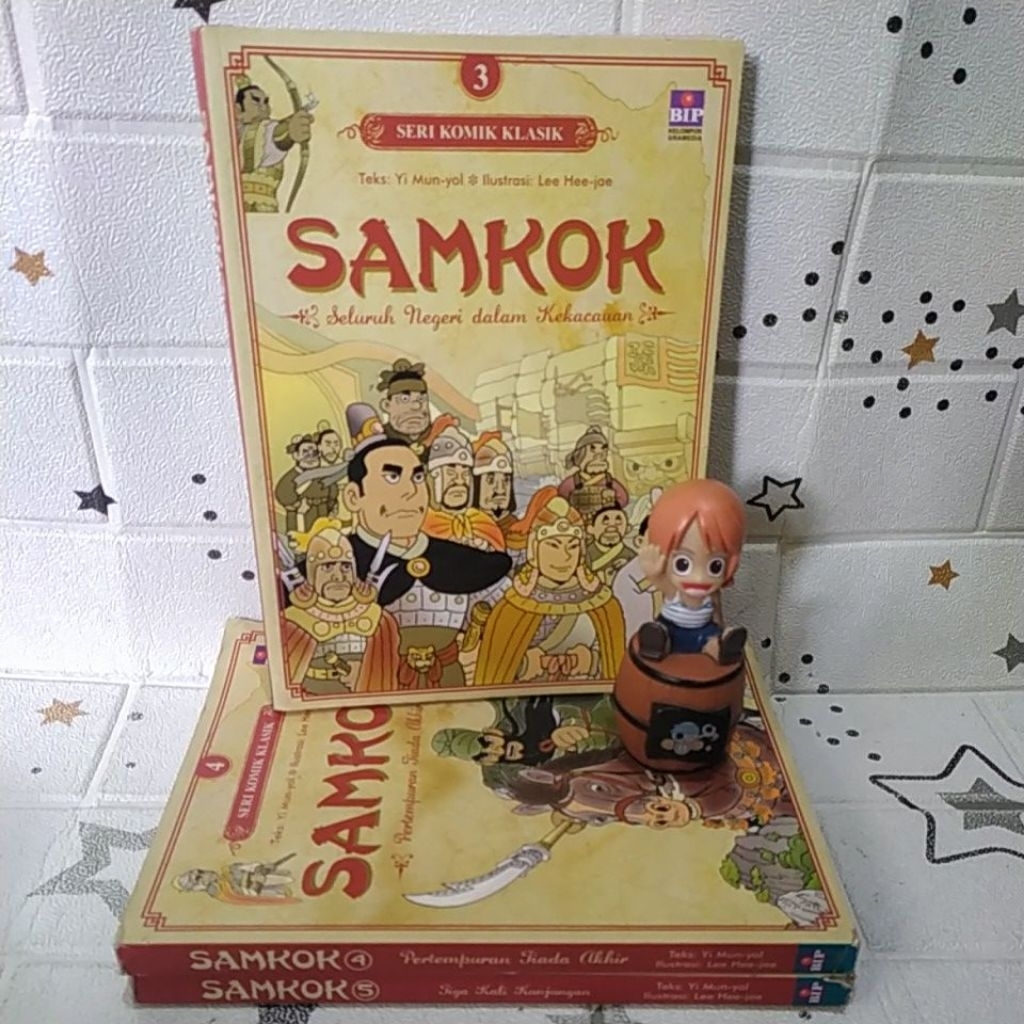 Komik Cabutan Samkok buku besar