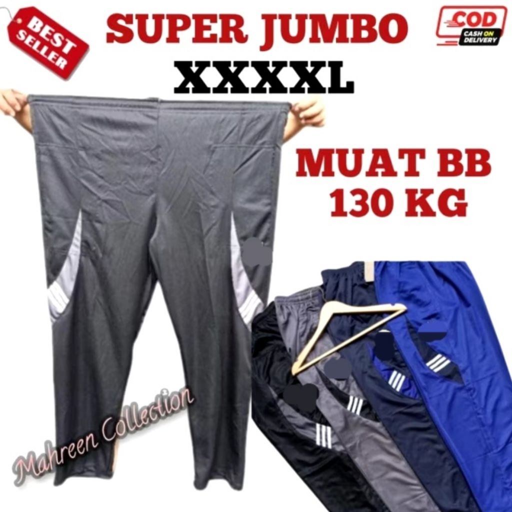 CELANA TRAINING PRIA JUMBO XXXXL/KOLOR TRAINING BIG SIZE