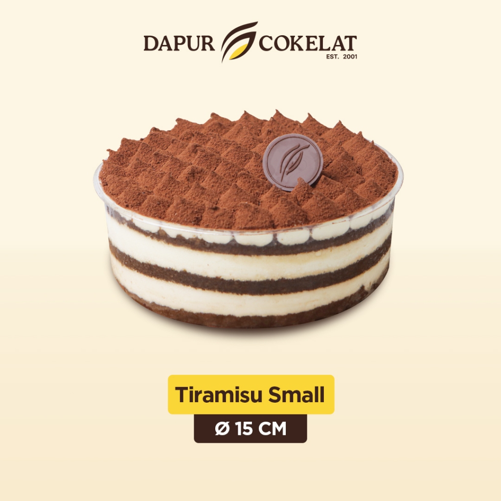 

DAPUR COKELAT - Tiramisu D 15 | Kue Rasa Kopi Khas Italia yang Cocok untuk Semua Moment