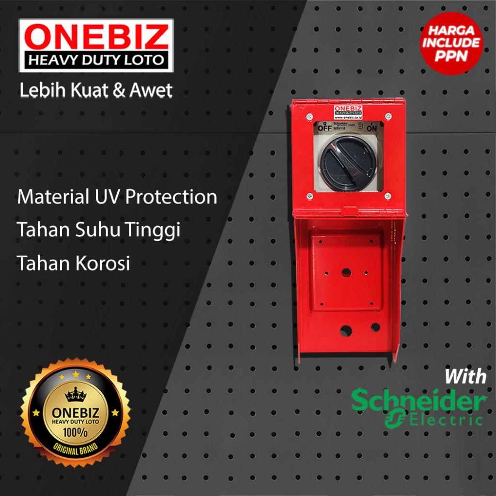 LOTO Box safety device / LOTO Box - 2 SYSTEM Include Switch Button Schneider