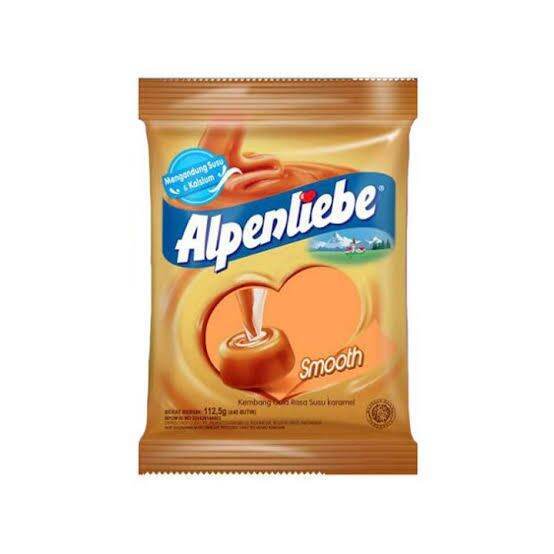

ALPENLIEBE SMOOTH PERMEN SUSU