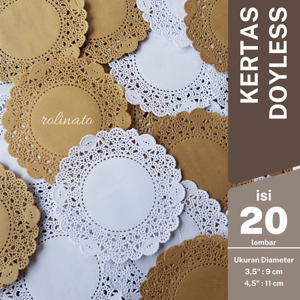 

Kertas Doiles / Kertas Alas Nasi Doyless / Paper Journal Scrapbook