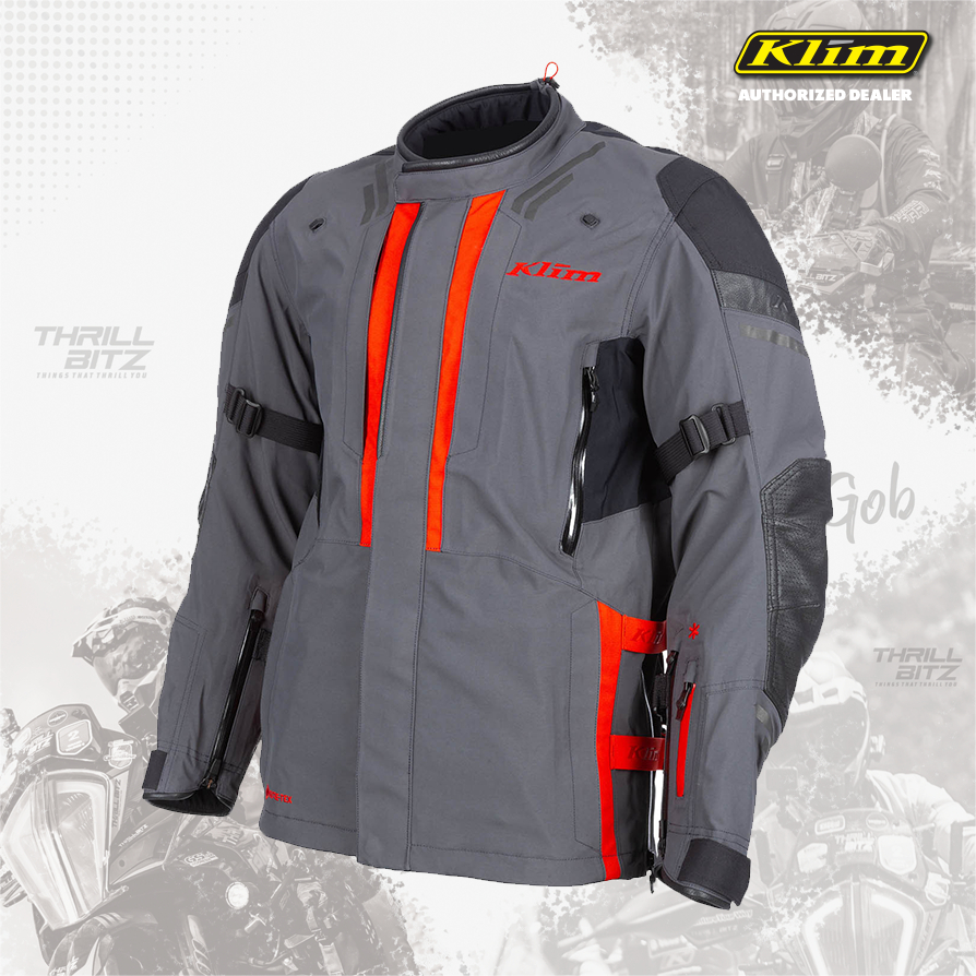 Jaket Klim Latitude Jacket Asphalt Redrock
