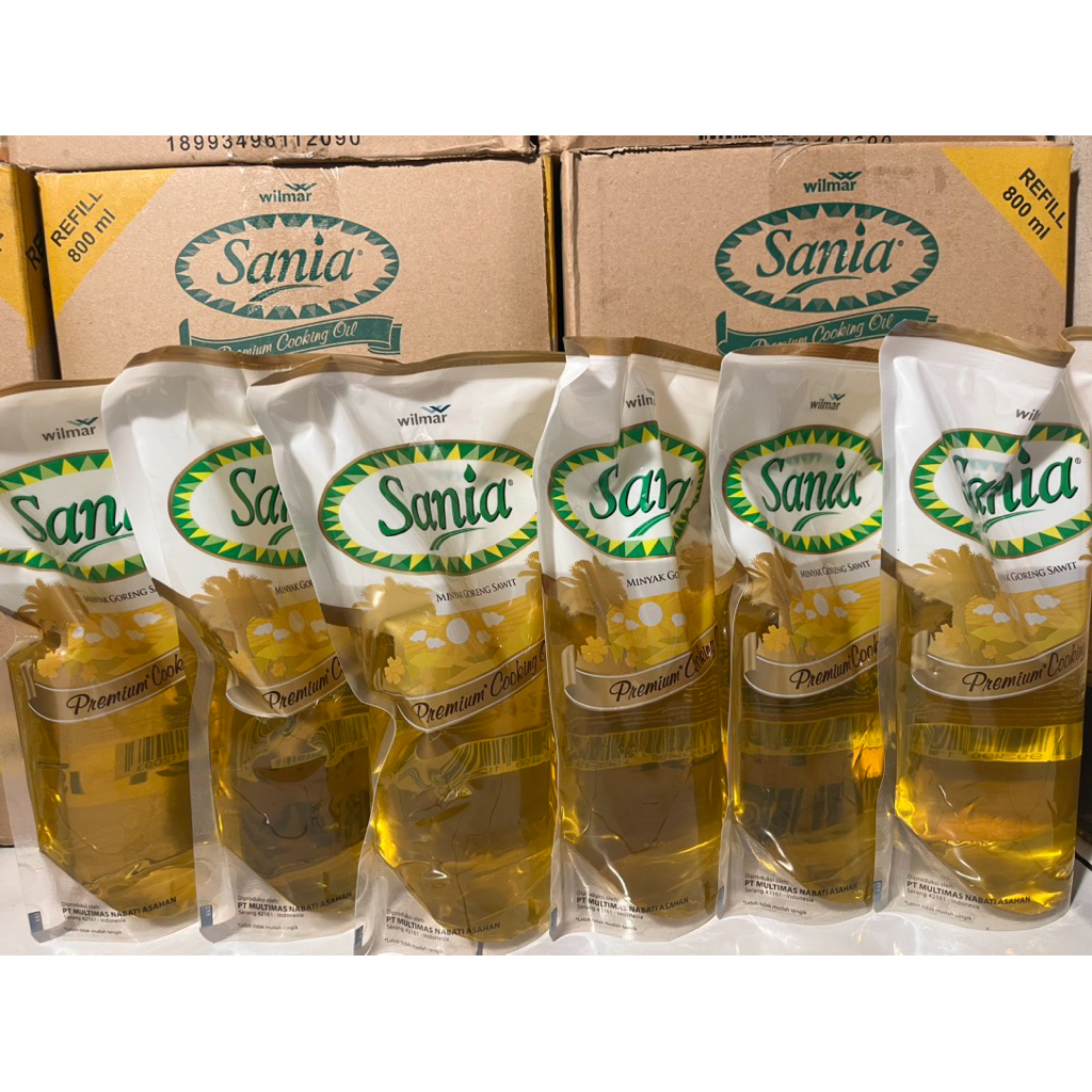 

[ 1/2 Karton isi 6] Minyak Sania 800ml