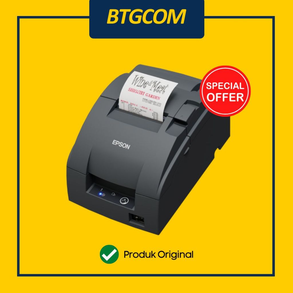 PRINTER DOT MATRIX EPSON TM-U220IIB-432 LAN, AUTO CUTTER, RECEIPT PRINTER