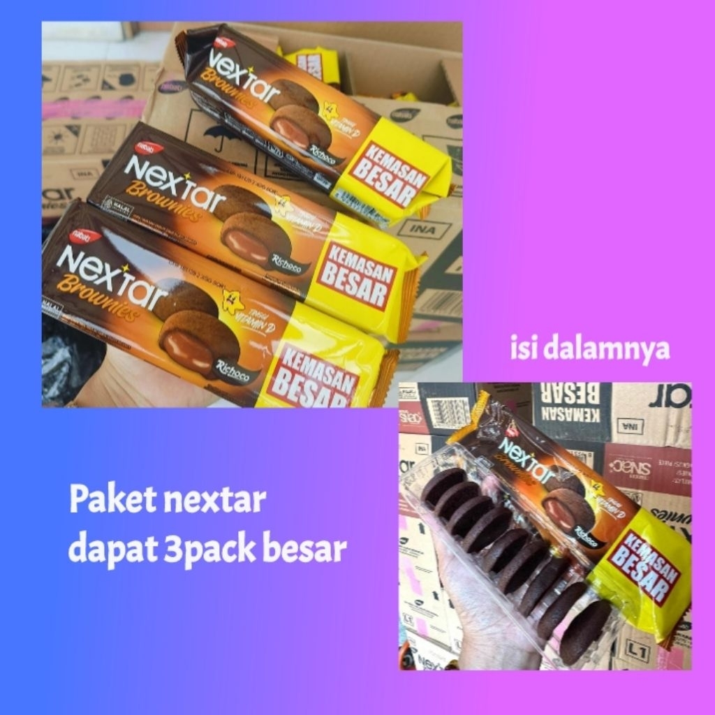 

Promo NEXTAR coklat kemasan besar