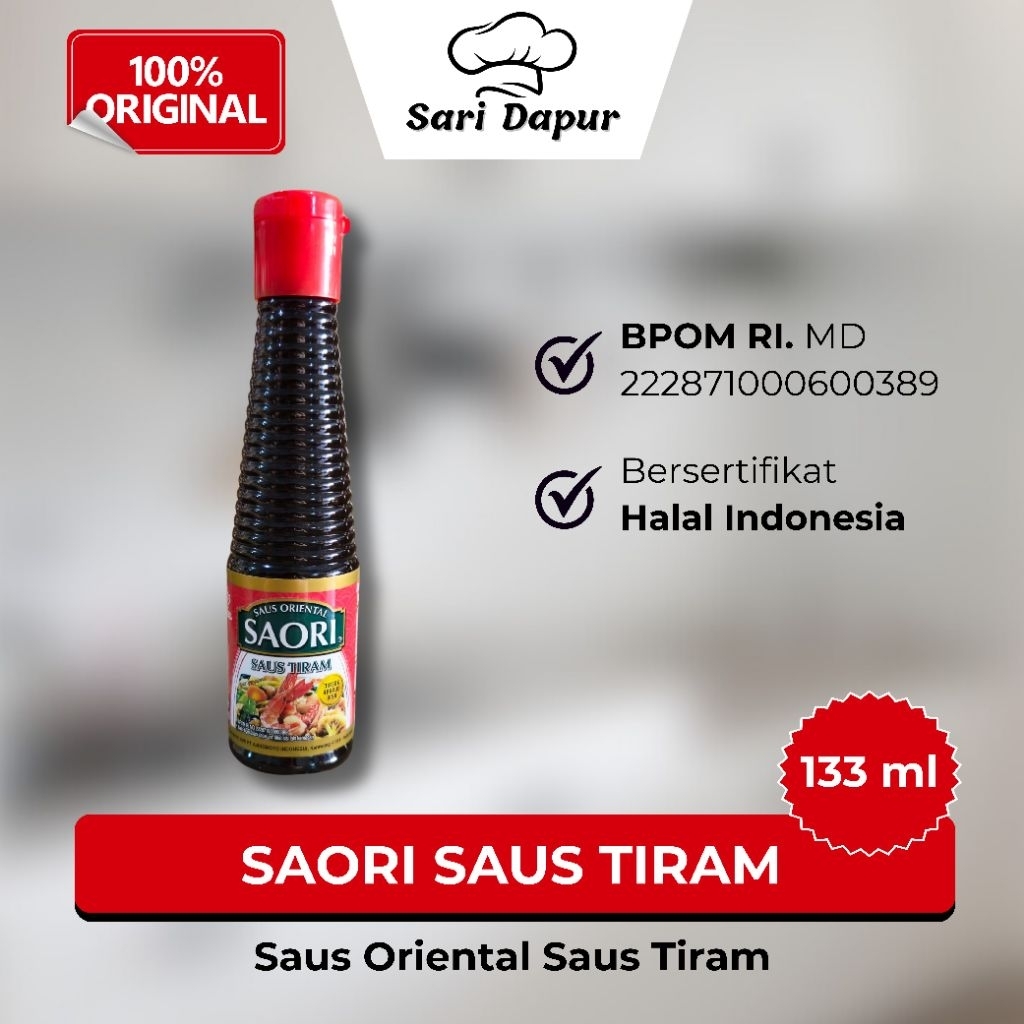 

SAORI SAUS TIRAM Saus Oriental 133ml