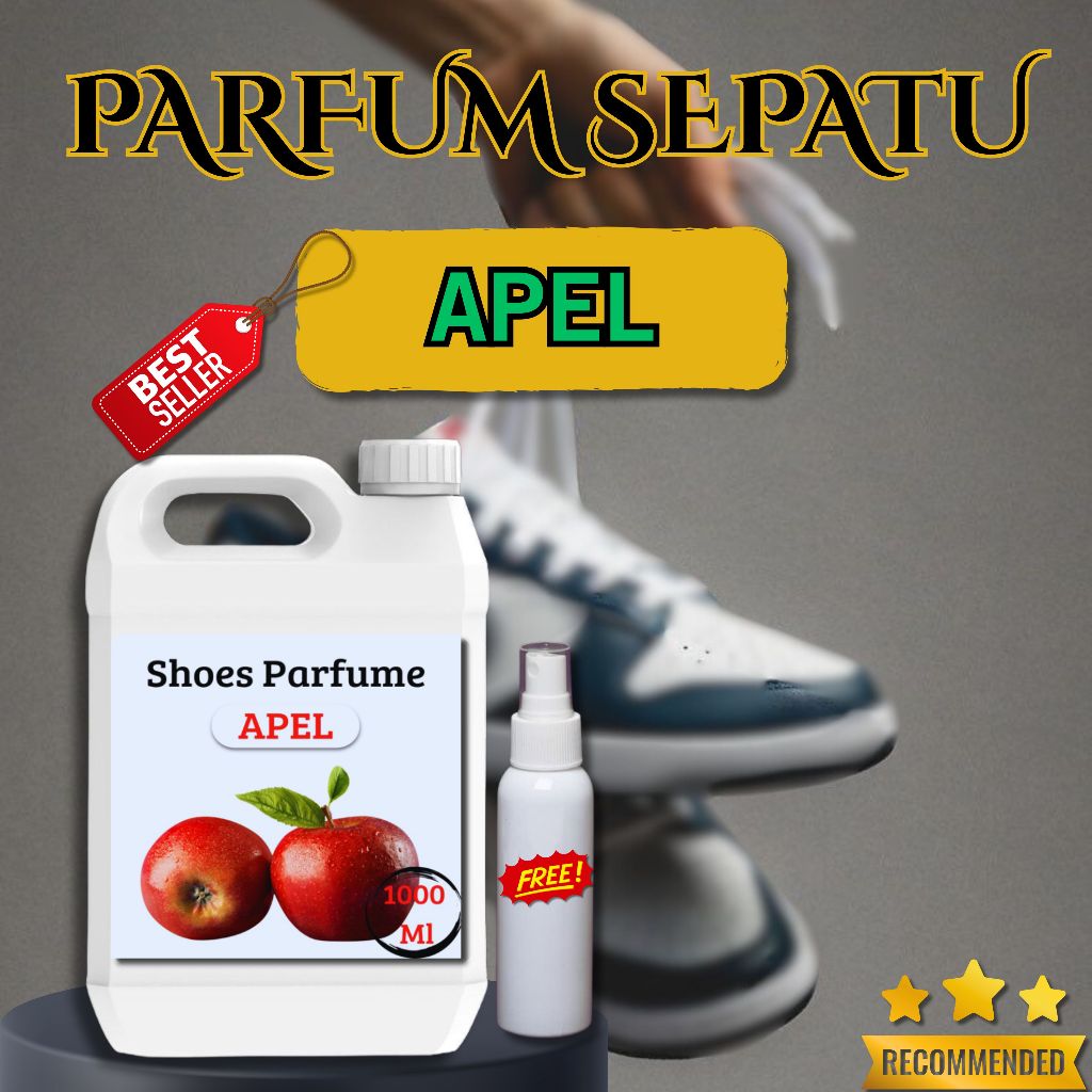 PARFUM SEPATU APEL | PARFUM SEPATU TAHAN LAMA | PARFUM PENGHILANG BAU SEPATU | PENGHARUM SEPATU | PE