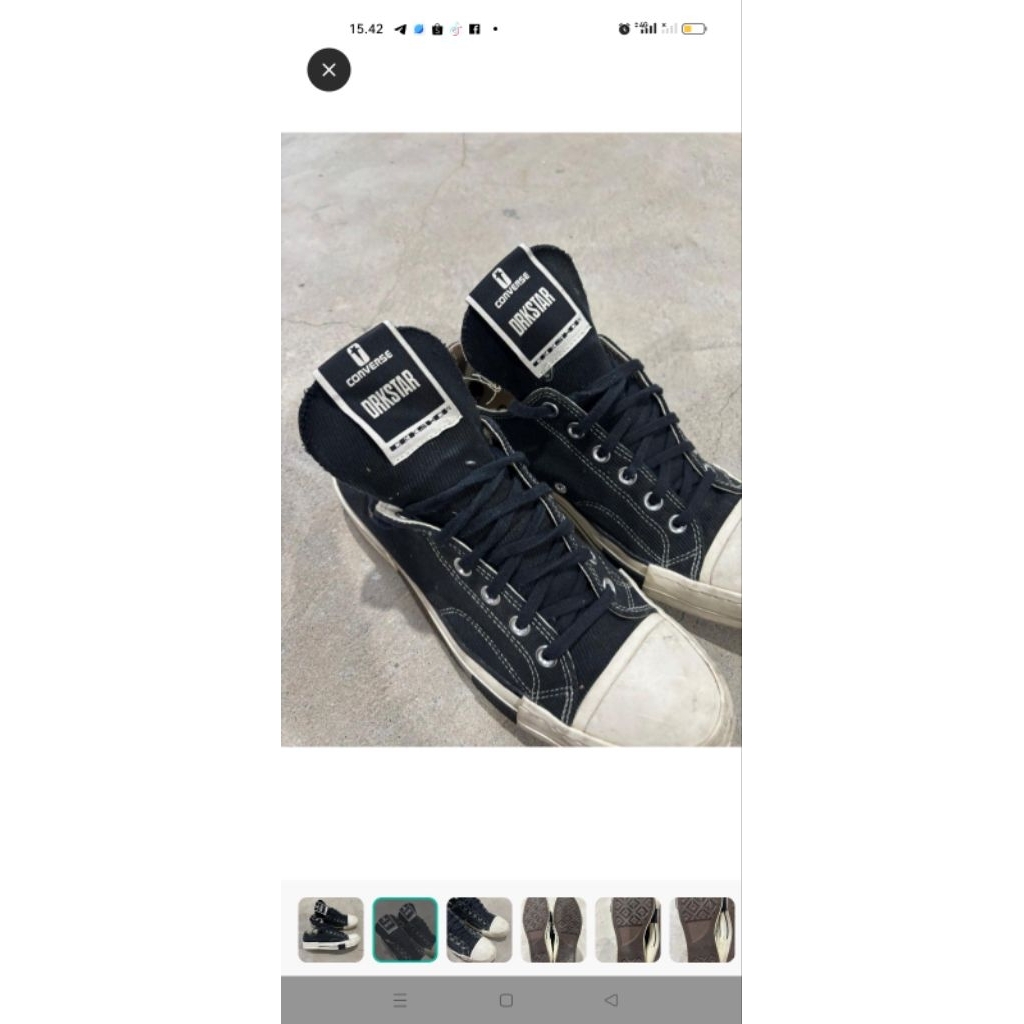 converse x rick owens