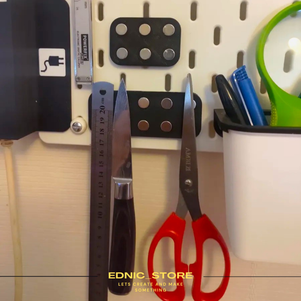 Magnetic Tools Holder – Accessories Pegboard IKEA Skadis