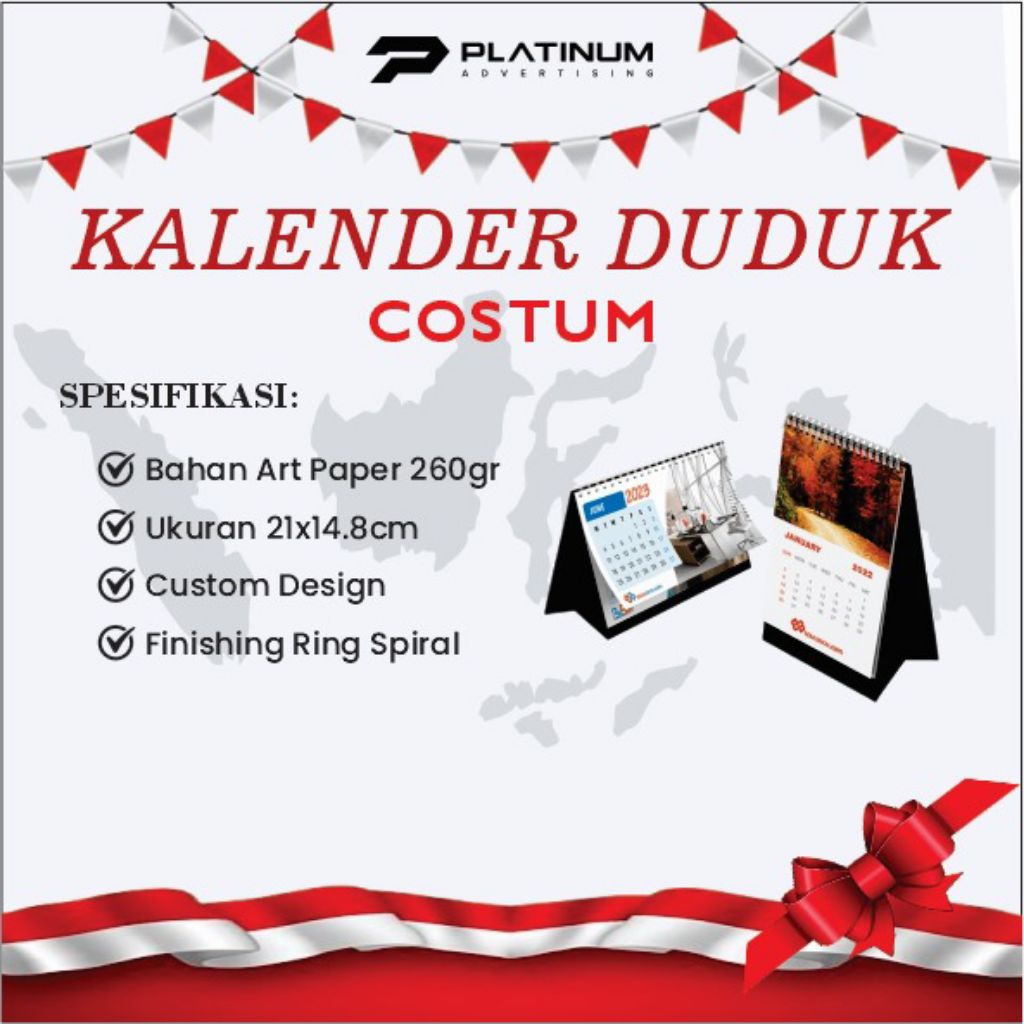 

KALENDER MEJA A5 CUSTOM DESAIN KALENDER 2024 UNIK KALENDER DUDUK