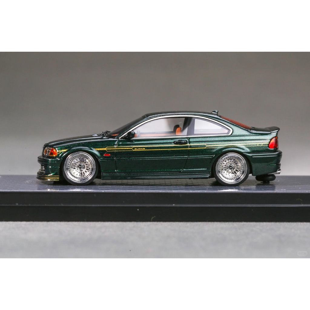 YM MODEL BMW E46 ALPINA GREEN LIMITED EDITION DIECAST RESIN YM MODEL BMW E46 ALPINA LIMITED EDITION 