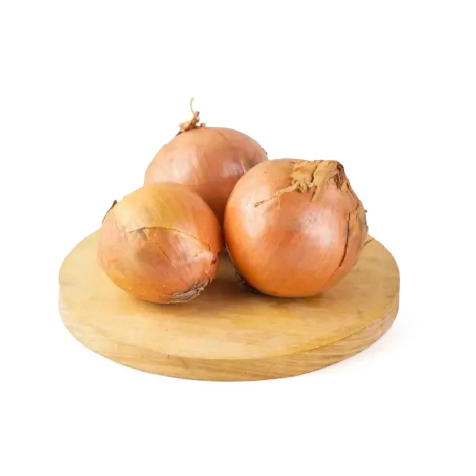 

Bawang Bombay 50/60 500 gr Segar Ukuran Sedang Siap Diolah Cocok Masak