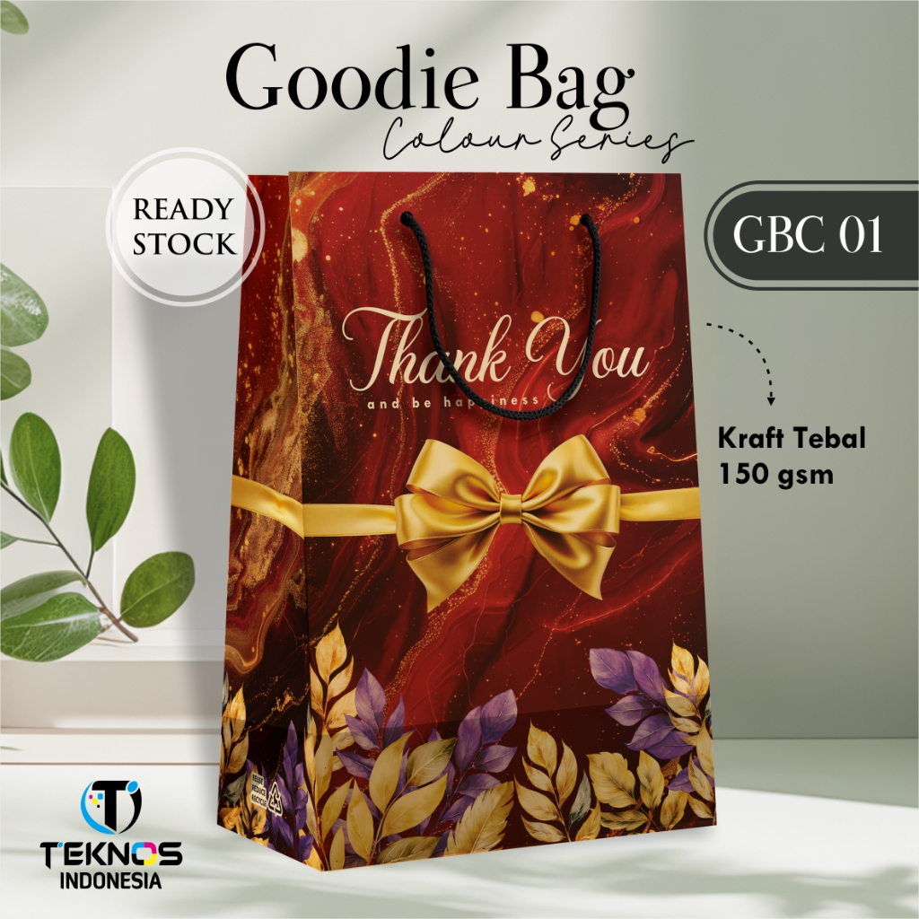 

[12 PCS] GOODIE BAG THANK YOU TEBAL - GOODIE BAG READY STOCK GBC 01