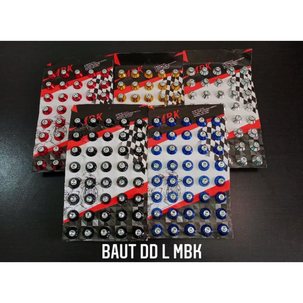 BAUT L KERUCUT TAMBAH RING MONEL VARIASI ISI 40PCS UNIVERSAL ORI MBK