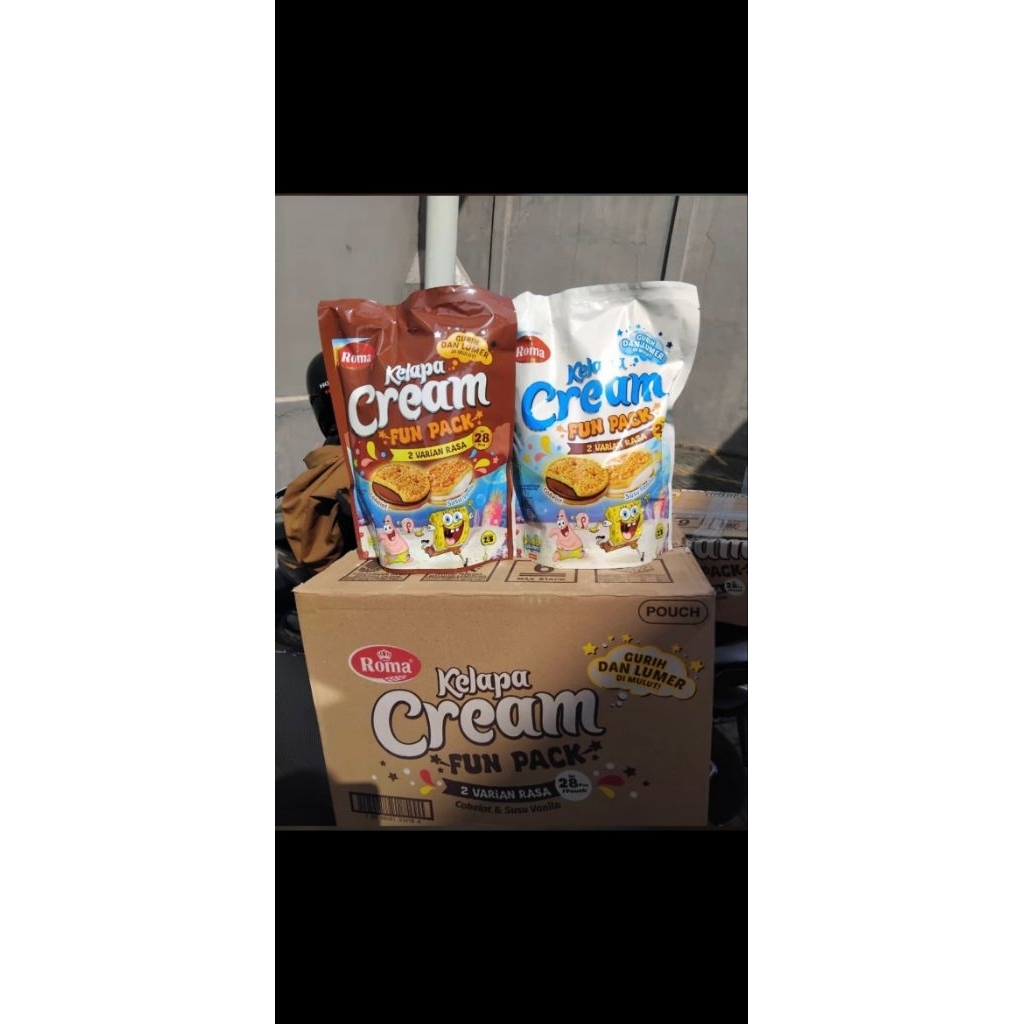 

Roma Kelapa Cream Pouch Isi 28pcs 2 Varian Rasa