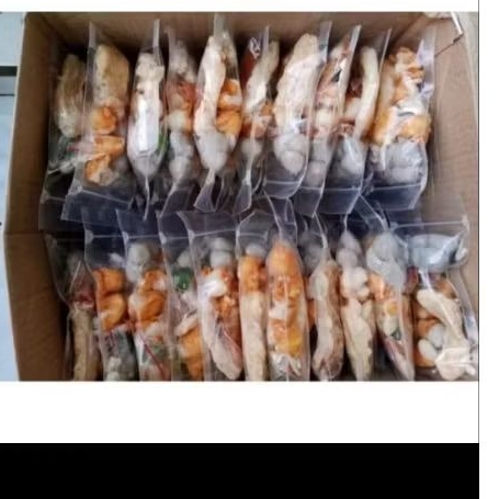 

(promo) PAKET BOCI INSTAN 12bks ukuran sedang/ Bakso aci instan enak ukuran SP 10x17