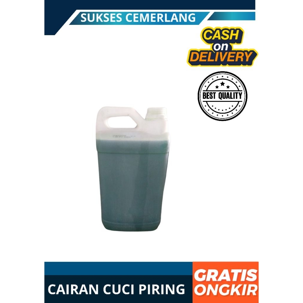 [1PCS] Sunlight non stiker Jeruk Nipis Kemasan Derigen 5 Liter / Sunlight 5 Liter