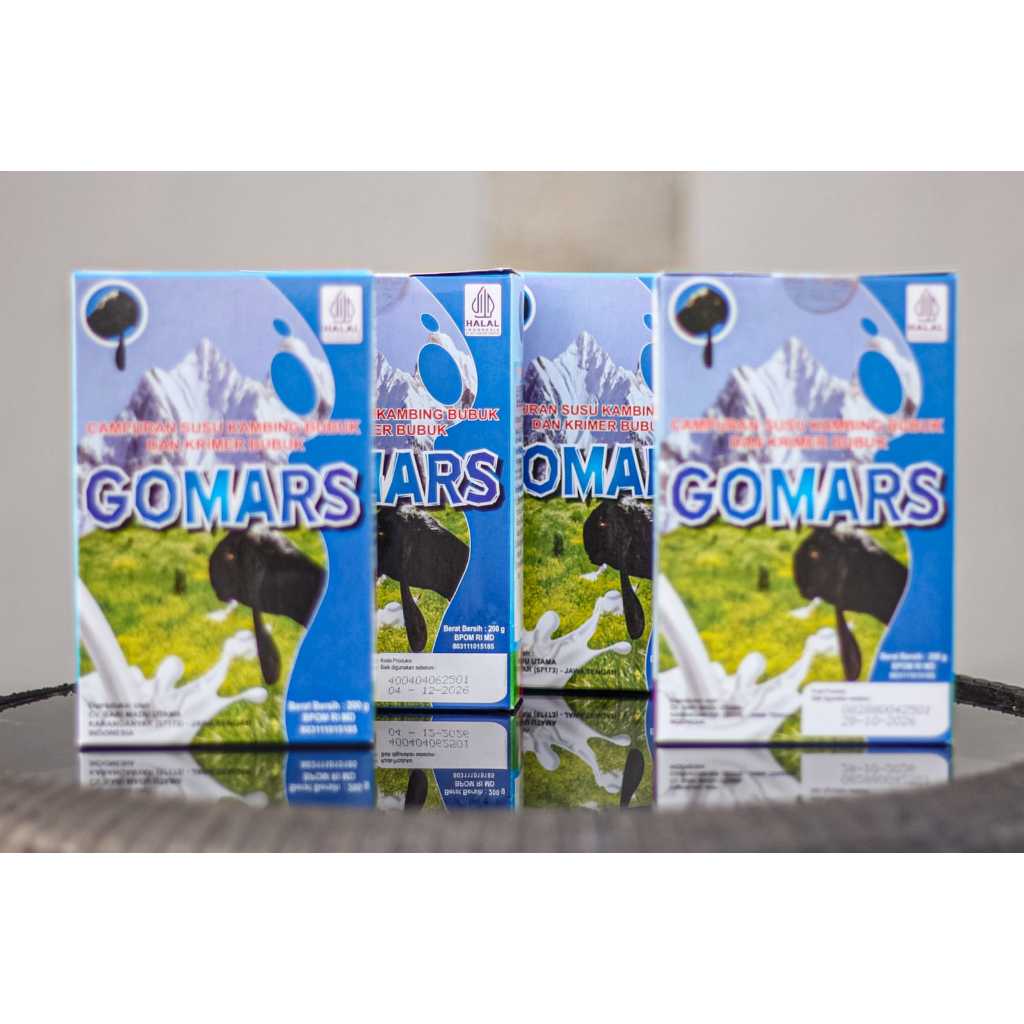 

PAKET 4 BOX SUSU GOMARS VANILA 200 GRAM