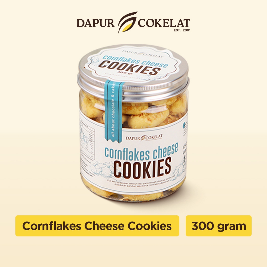 

DAPUR COKELAT - Cornflakes Cheese | Kue Kering