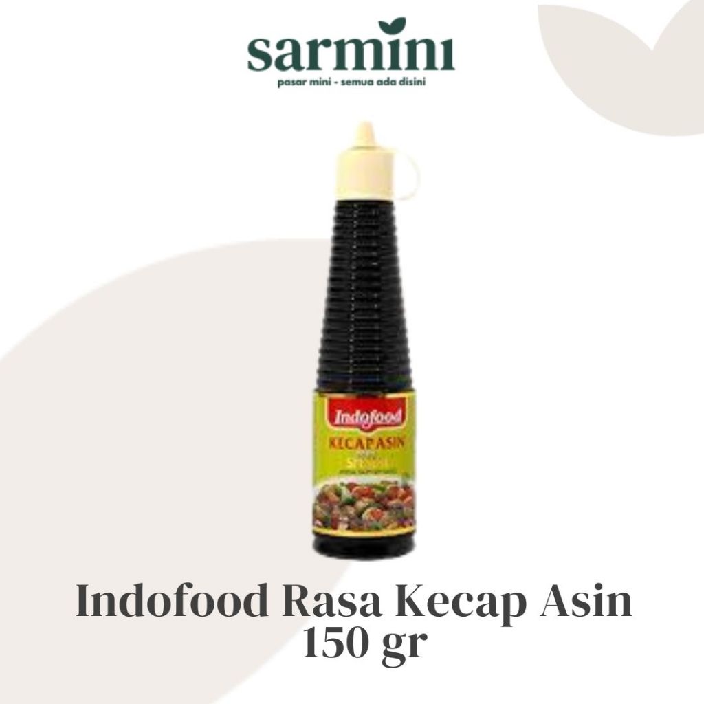 

Indofood Kecap Asin Salty Soy Sauce 140ml
