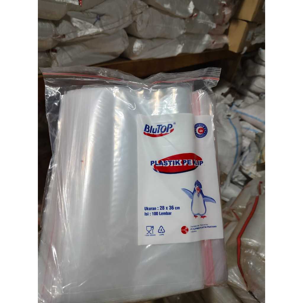 Plastik Klip Ziplock Besar Bening / Kantong Plastik Klip Baju / Plastik Klip Zipperlock Bening