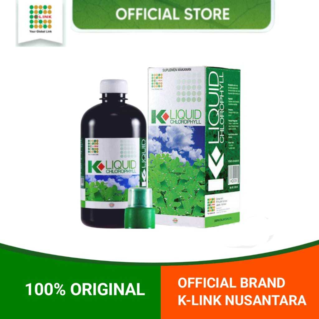 Klorofil K Link.Klorofil K Link Original.K Liquid Chlorophyll 500 ml.Klorofil Asli K Link.Kloropil K