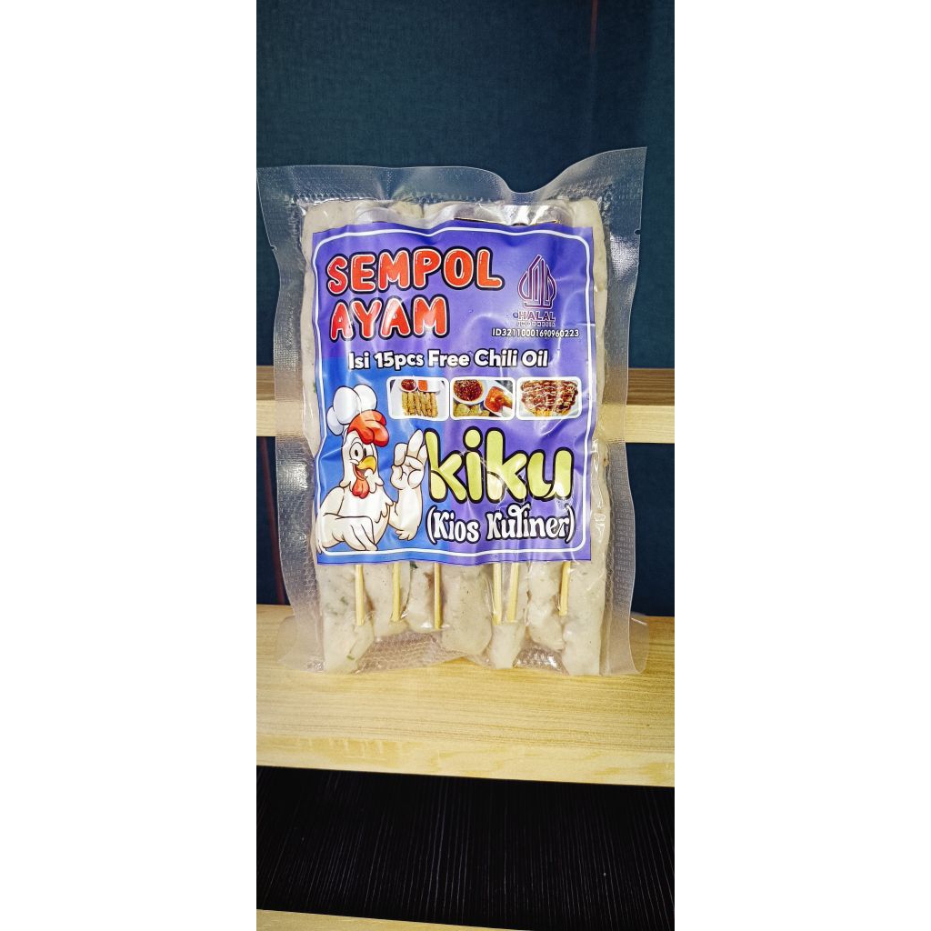 

Sempol Ayam KIKU Isi 15 free chili oil full daging