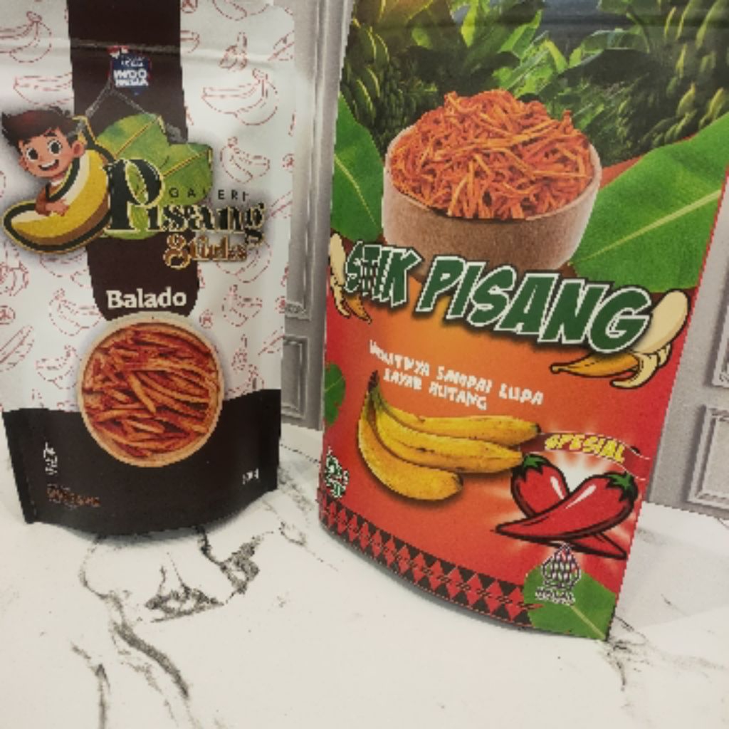 

Stik Pisang Balado Pedas Gurih 100% Pisang Tanduk Segar