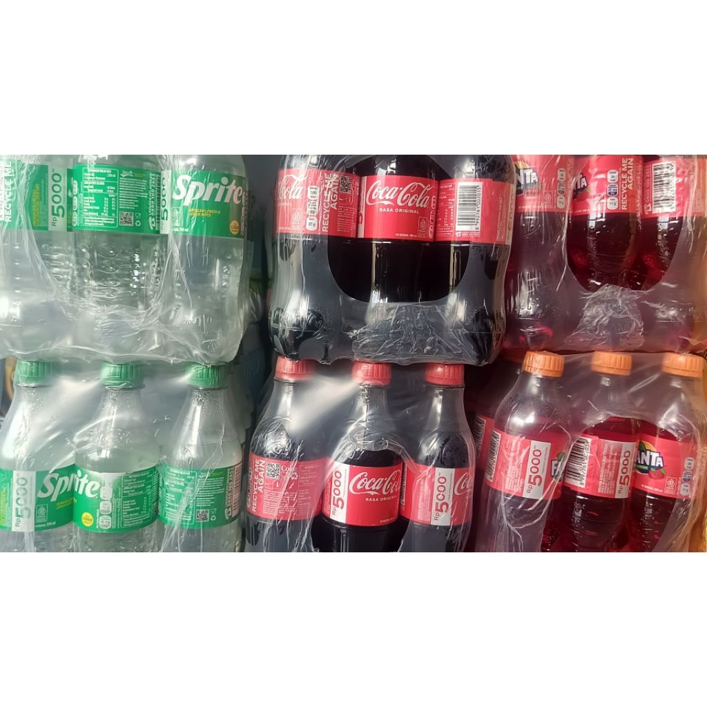 

(ABDILA) Sprite/Fanta/Cola 390ml 1 karton isi 12