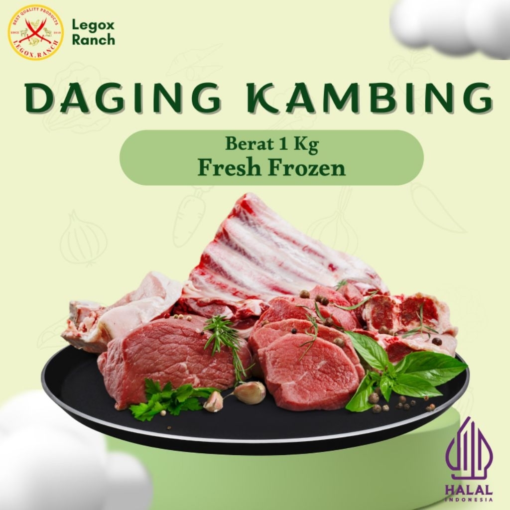 

Daging Kambing FRESH FROZEN 1 Kg