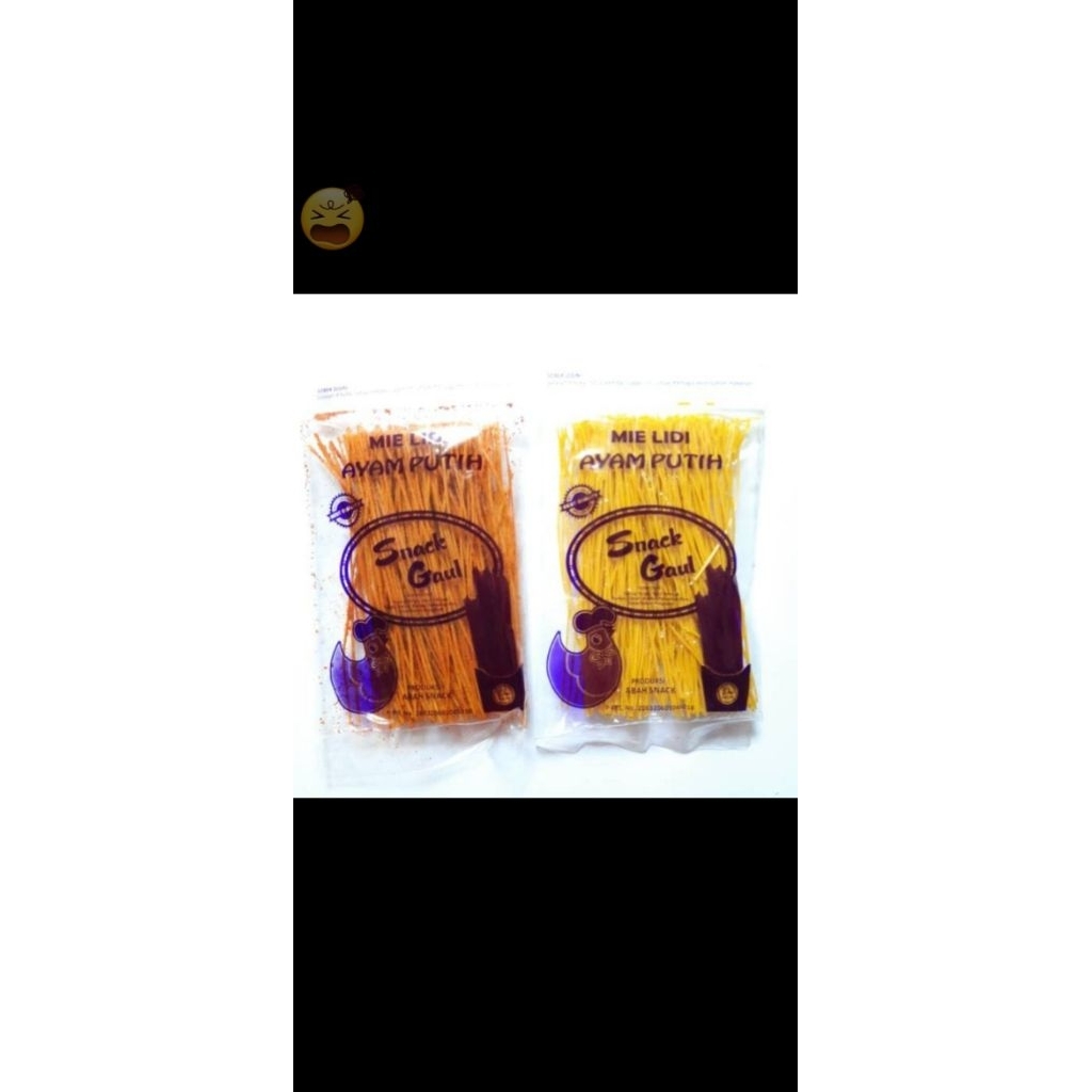 

Mie Lidi Ayam Putih/Cemilan Kekinian