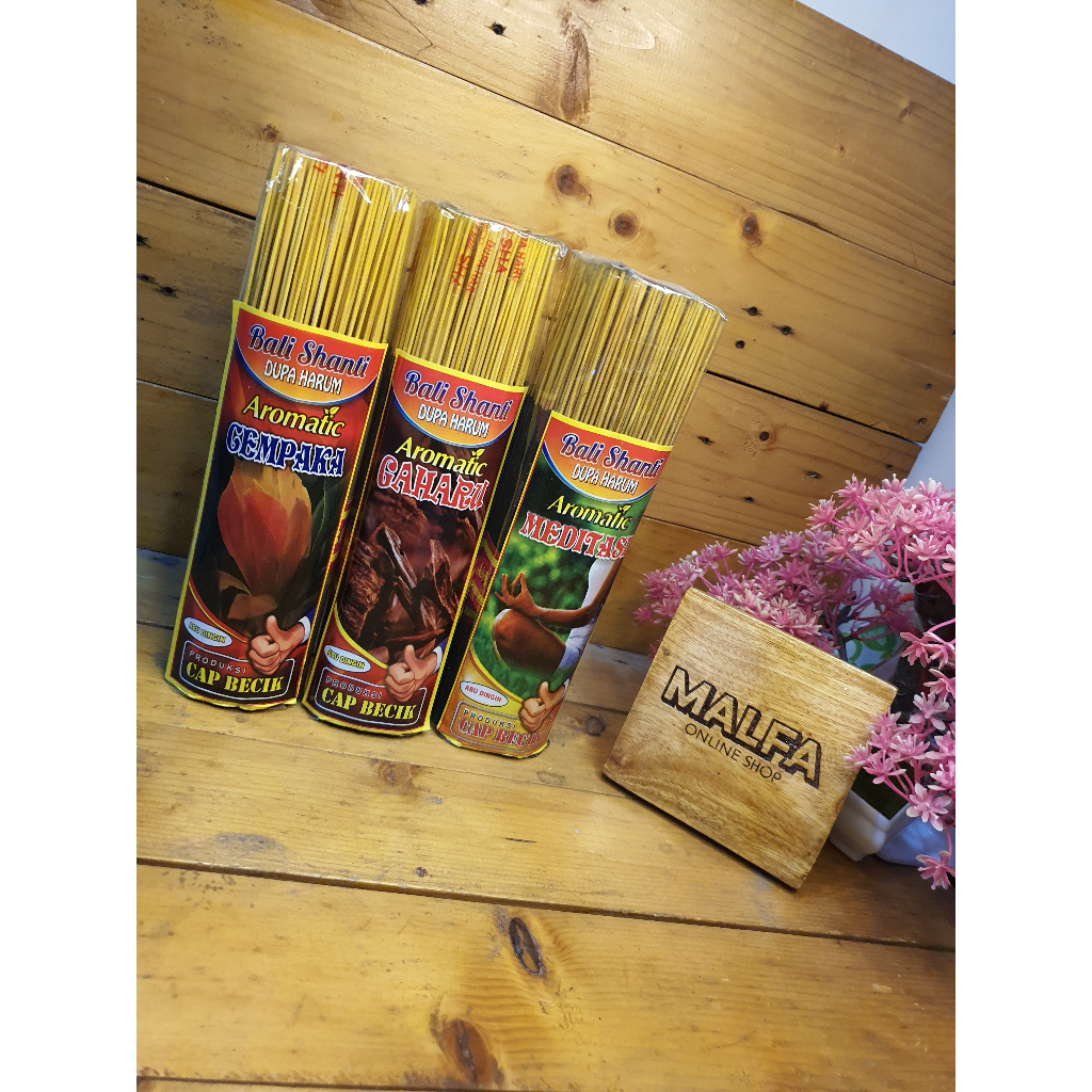 New Dupa Bali Shanti Dupa Wangi Aromaterapi Tahan Lama Dupa Harum Aroma Lavender Seribu Bunga Dupa