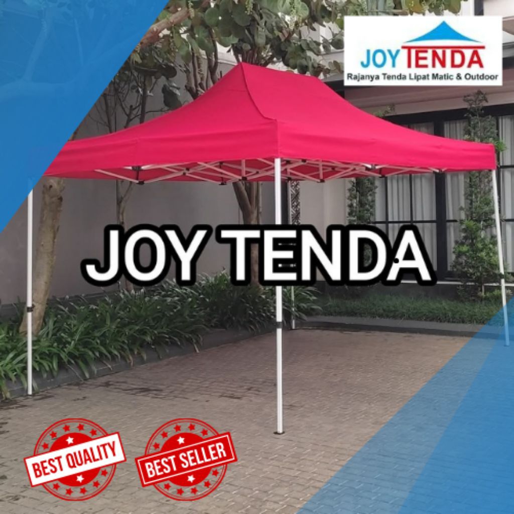 TENDA LIPAT MURAH 3X4,5 PREMIUM, Tenda jualan, tenda stand, tenda gazebo