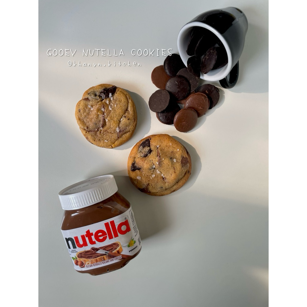 

Gooey Nutella Chewy Cookies - Khanyn Kitchen