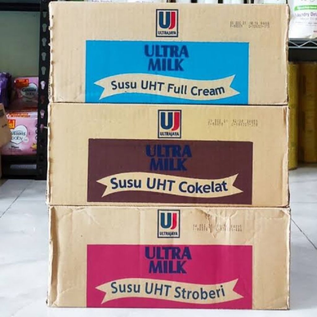 

Ultra 125 ml kartonan - Susu uht ultra 125 ml isi 40 pcs