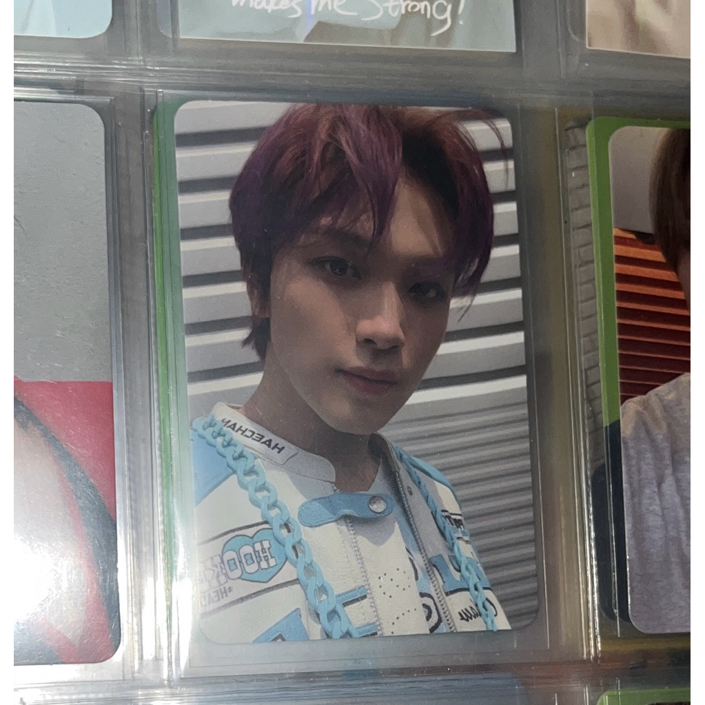 haechan neo zone the final round pc photocard nct 127 dream album 1st player punch ver
