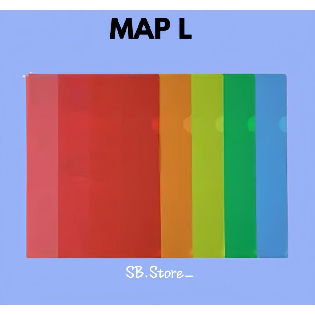 

MAP L TRANSPARAN ISI 12 PCS + 6 PCS